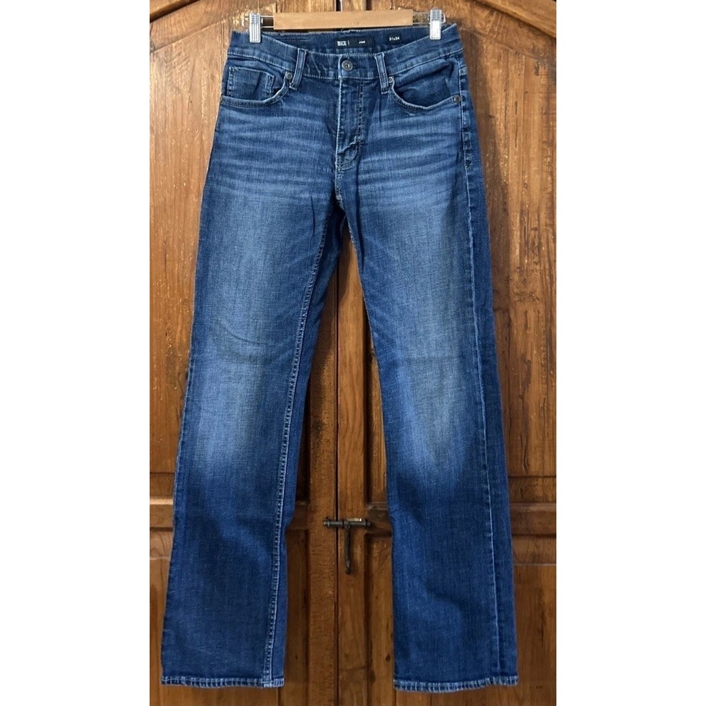 Mens Buckle BKE Jake Jeans Straight Leg Stretch Sz 31 31x34